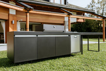 Outdoorküche Deluxe Standard, Obsidian, Weiß