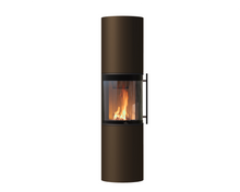 Schwedenofen Kaminofen rund modern 180 Verglasung mocca, schwarz, anthrazit 1750-mocca.png